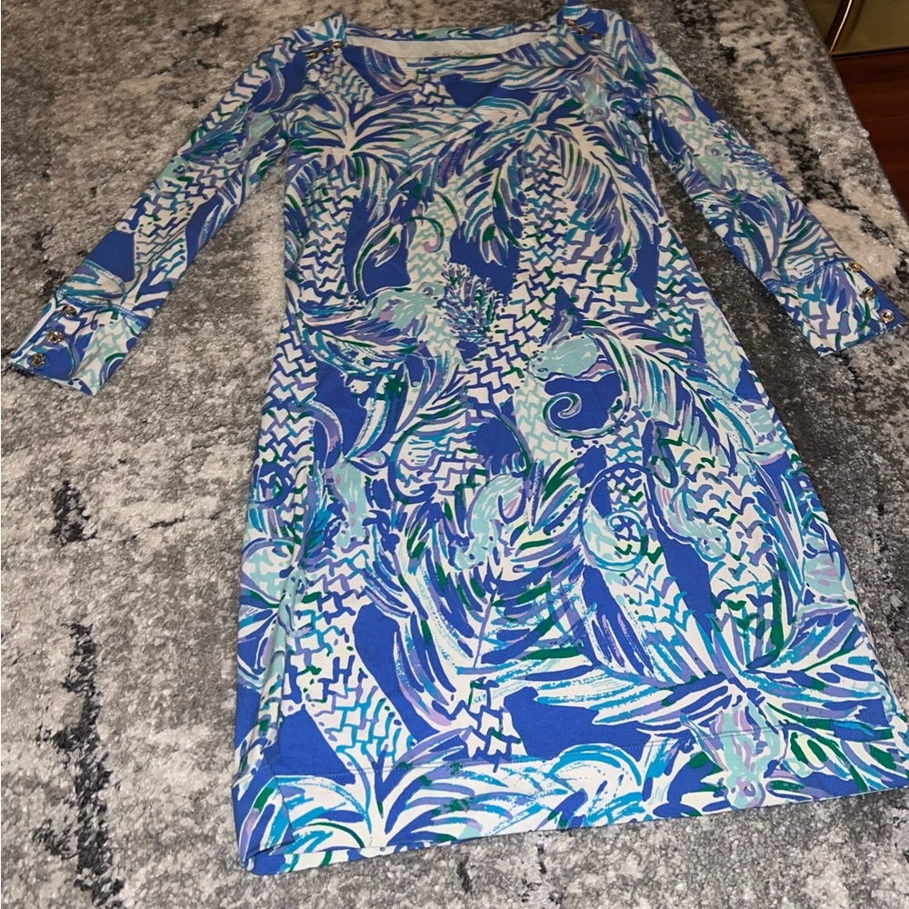 lilly pullitzer long sleeve dress